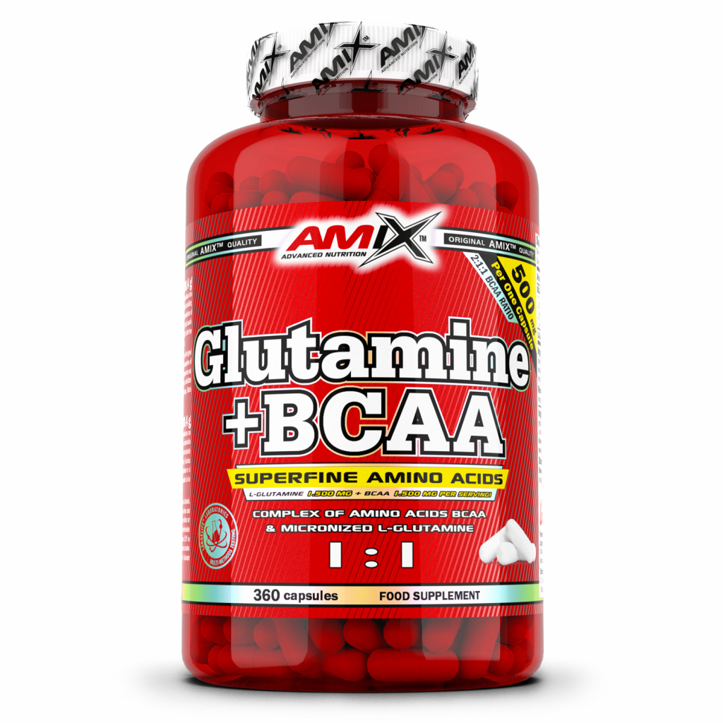 Glutamine + BCAA cps