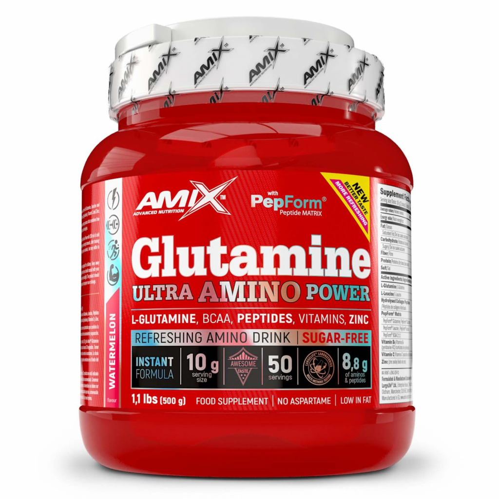 Glutamine Ultra Amino Power 500g Watermelon