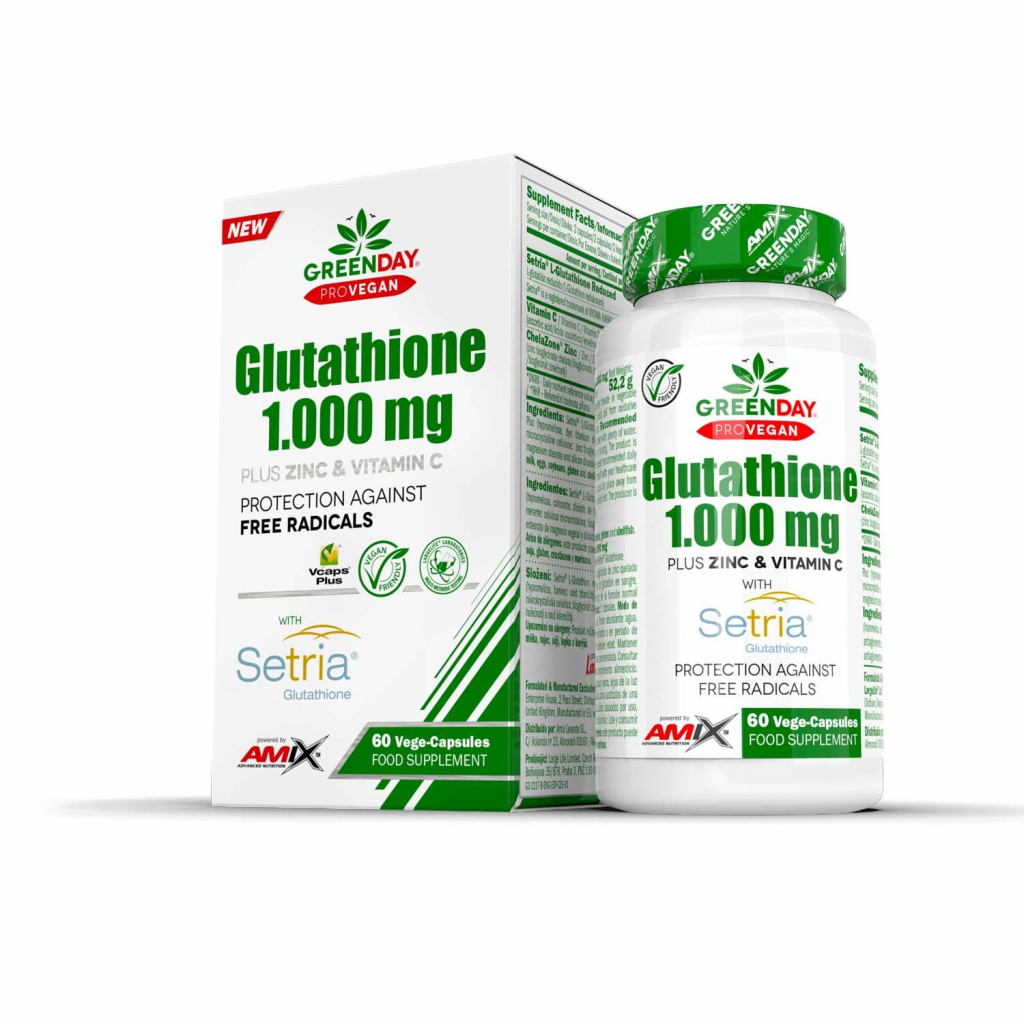 GreenDay® ProVegan Setria® Glutathione 1000 mg