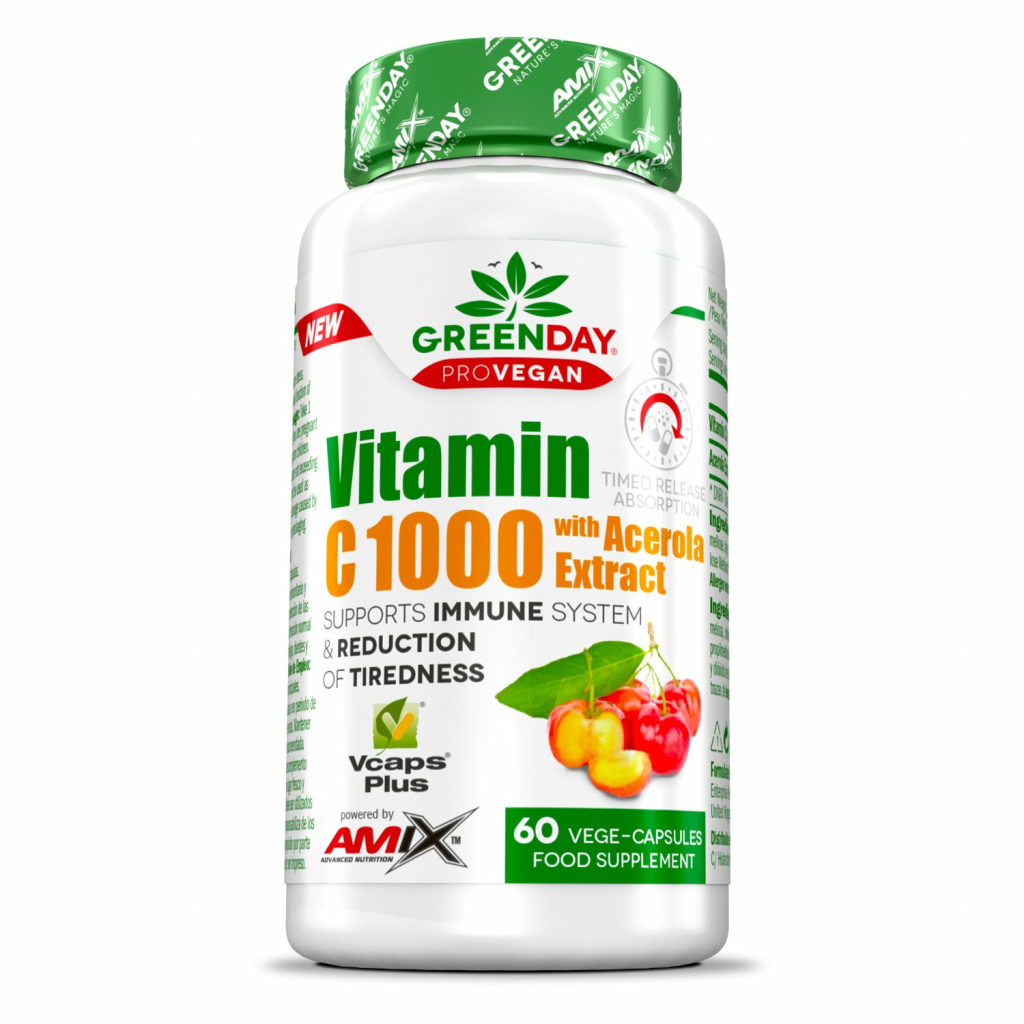 GreenDay® Vitamin C 1000 s extraktem z aceroly