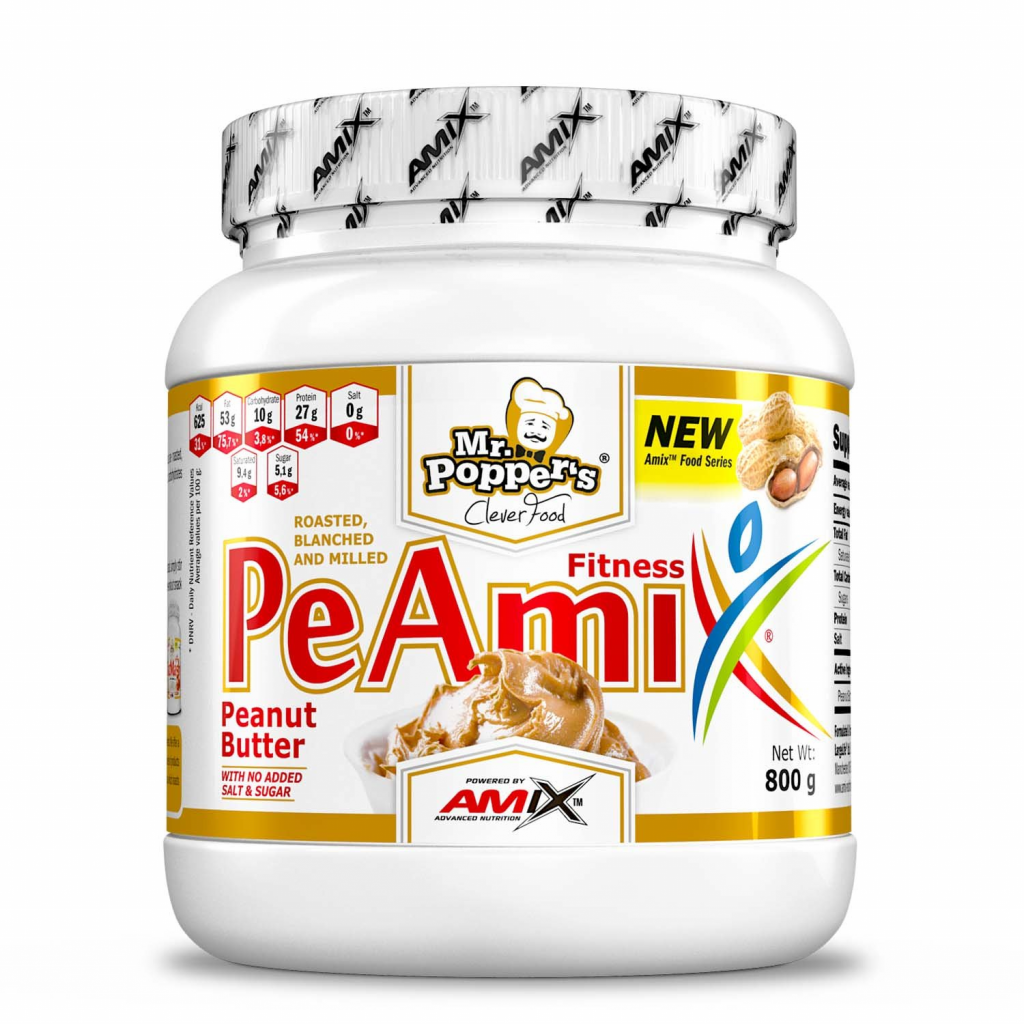 Mr.Poppers - PeAmix Fitness Peanut Butter 800g