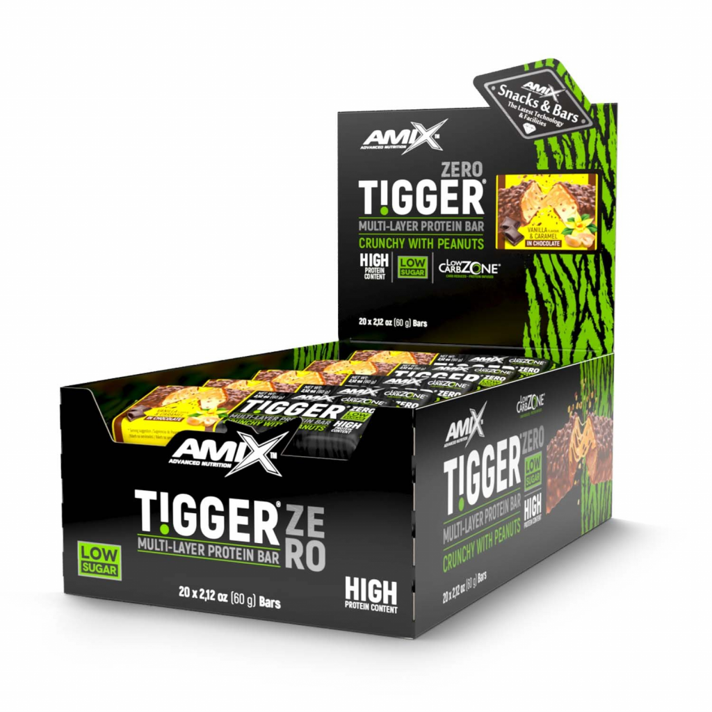 TIGGER® Zero bar 20x60g Vanilla