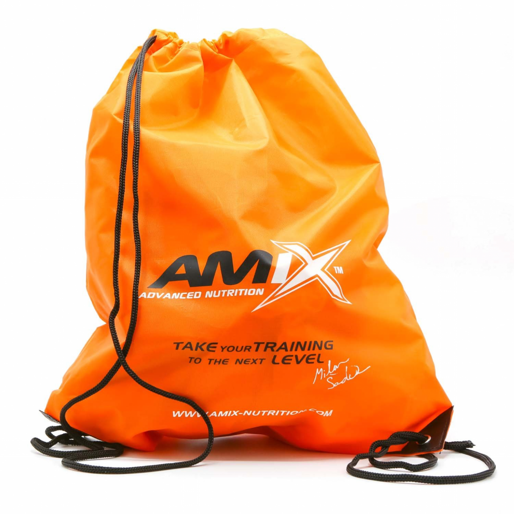 Amix® Drawstring Backsack - ORANGE No.8