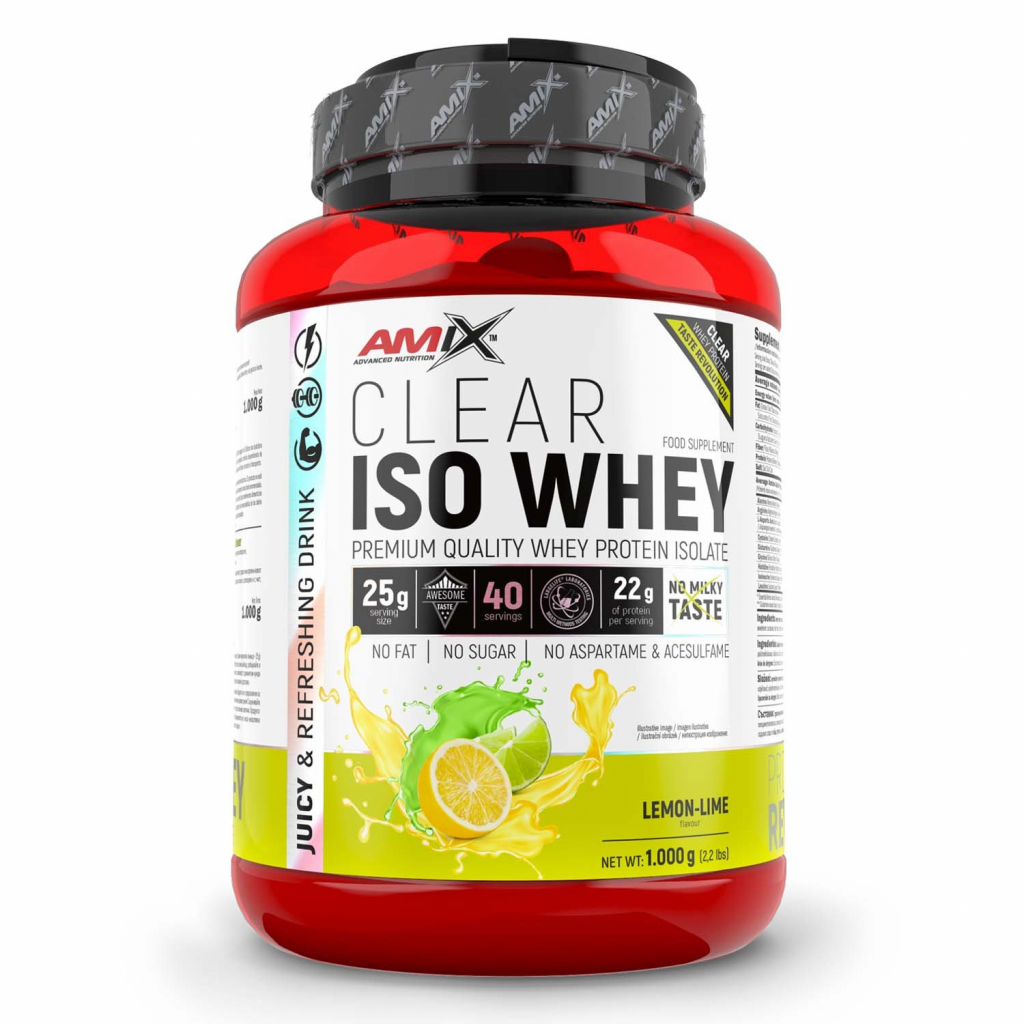 Amix Clear Iso Whey 1000g Lemon Lime