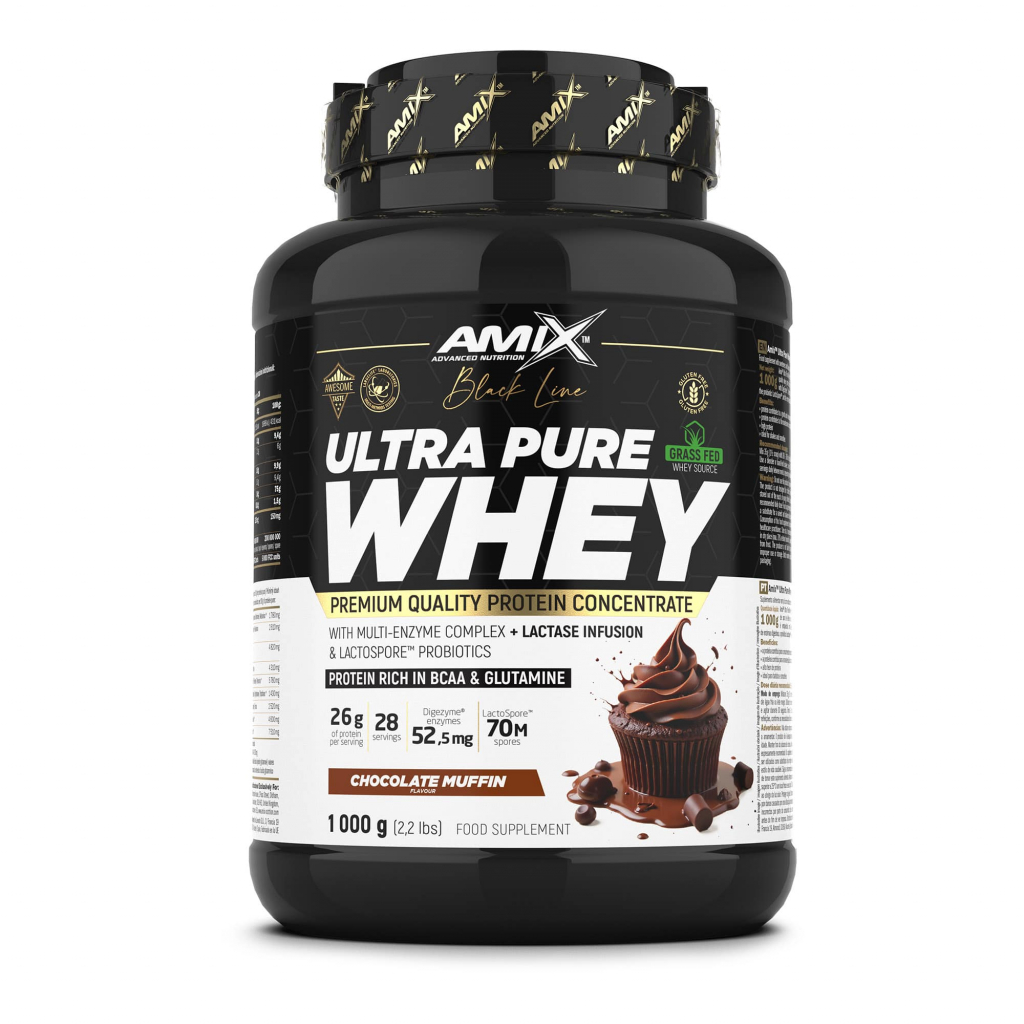 Black Line Ultra Pure Whey Protein 1000g - chocolate muffin