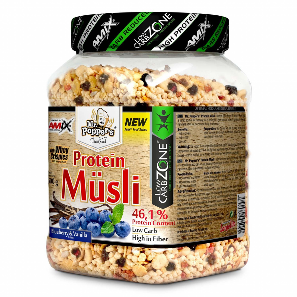 Mr. Popper´s® Protein Müsli Blueberry