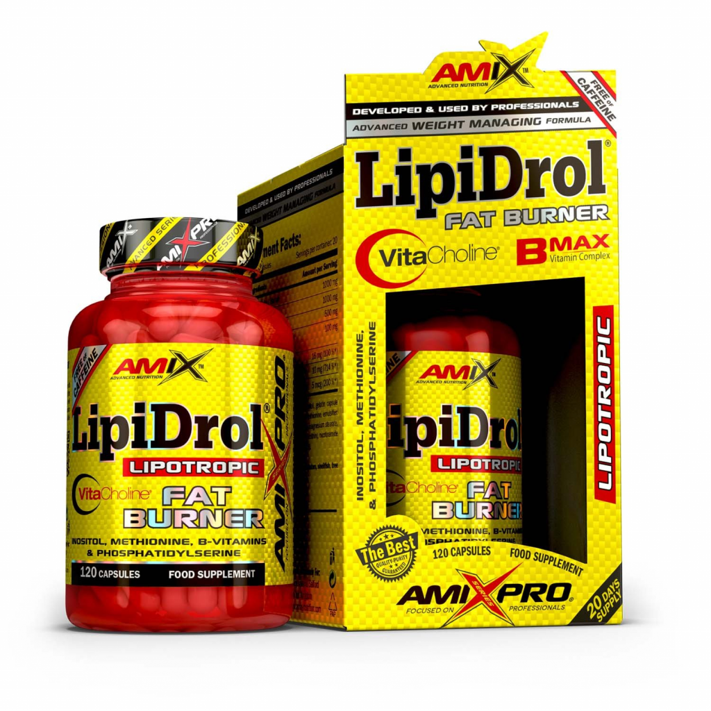 AmixPro LipiDrol® Fat Burner 120cps BOX