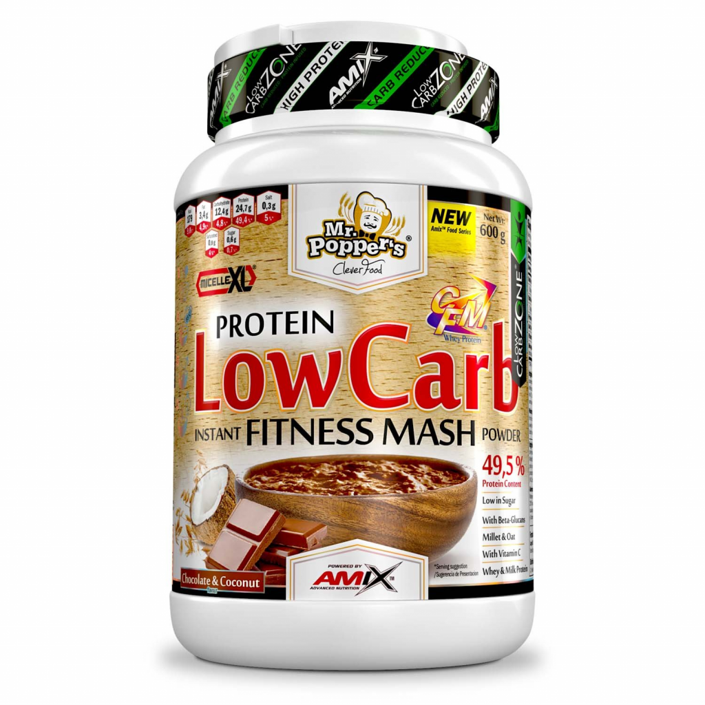 Mr.Poppers - Low Carb Fitness Mash Chocolate