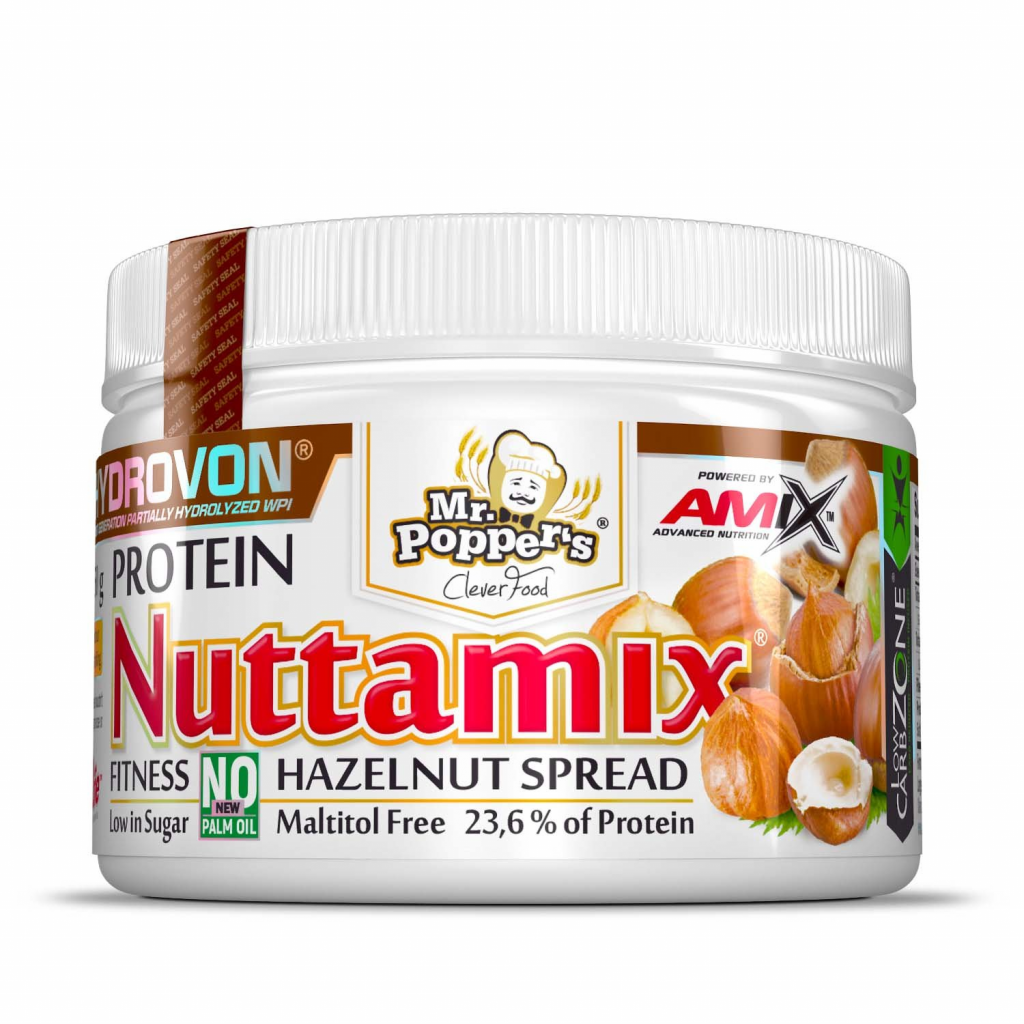 Mr.Popper´s - Nuttamix® Protein Hazelnut Spread 250g with Hydrovon®