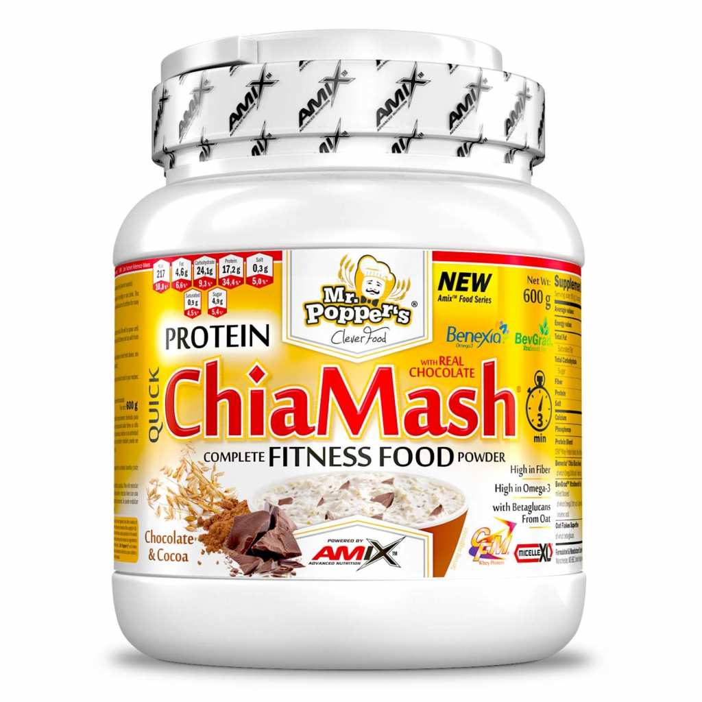 Mr.Poppers - Protein ChiaMash Blueberry