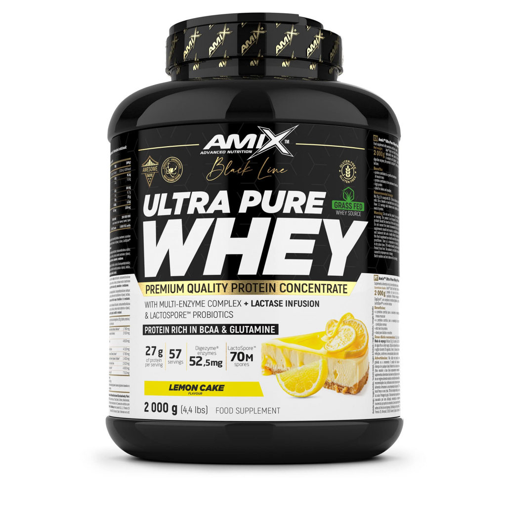 Black Line Ultra Pure Whey Protein 2000g - lemon cake