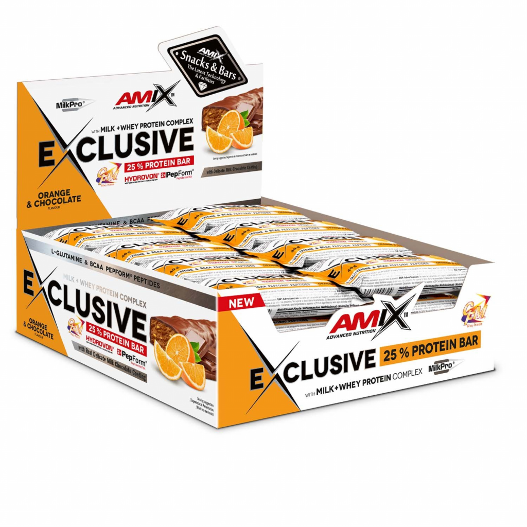 Exclusive Protein Bar 24x40g Orange