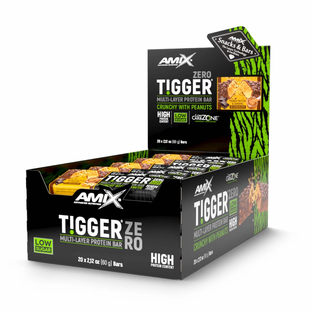 TIGGER® Zero bar 20x60g Peanut Butter