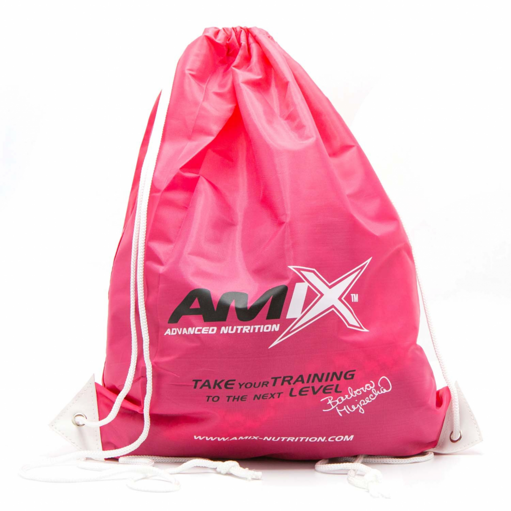 Amix® Drawstring Backsack - PINK No.5