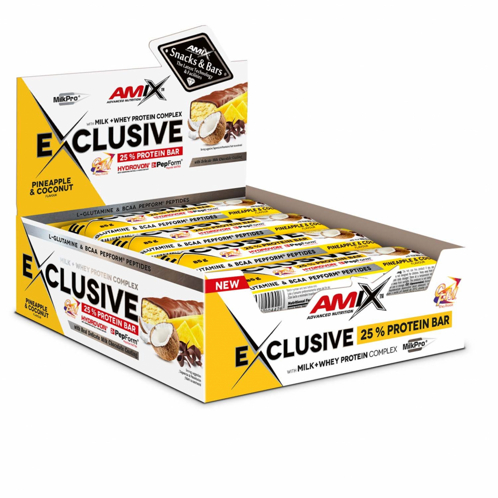 Exclusive Protein Bar 12x85g Pineapple