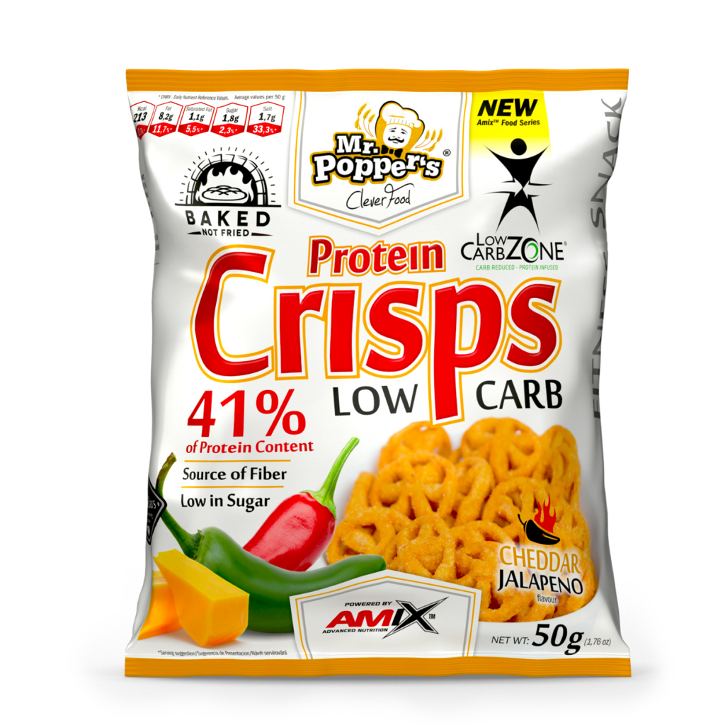 Protein Crisps cheddar 50g