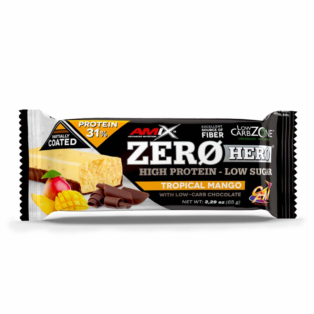 Zero Hero 31% Protein Bar 65g Mango