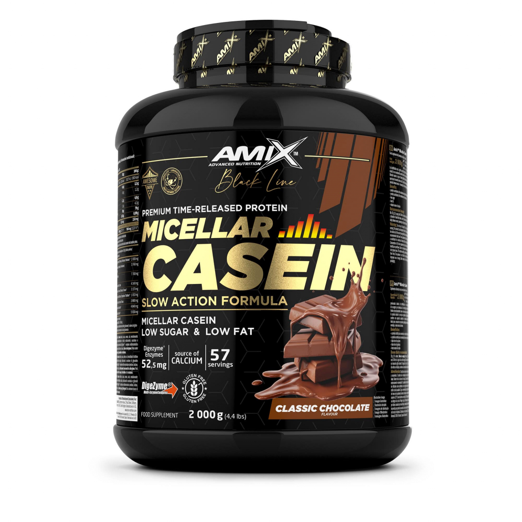 Black Line Micellar Casein 2000g - classic chocolate