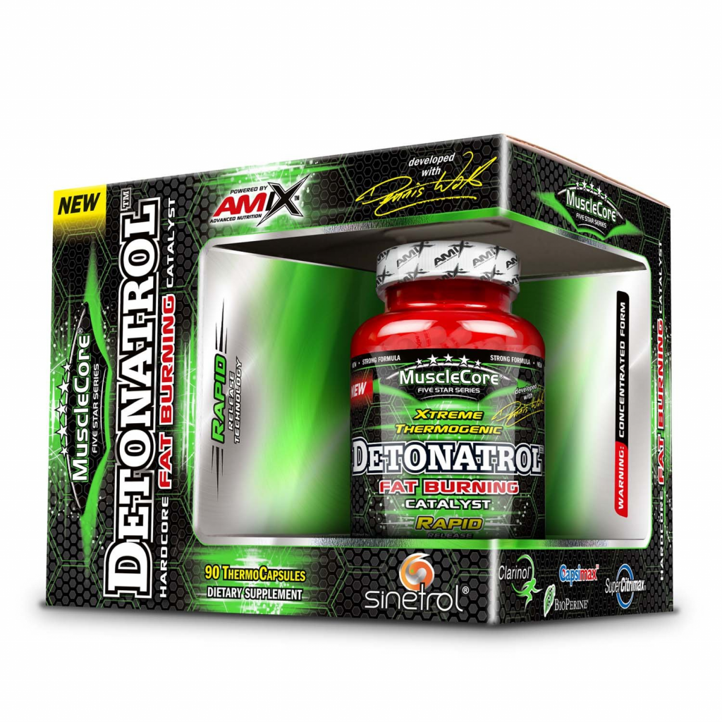 MuscleCore® DW - Detonatrol® Fat Burner  90cps BOX